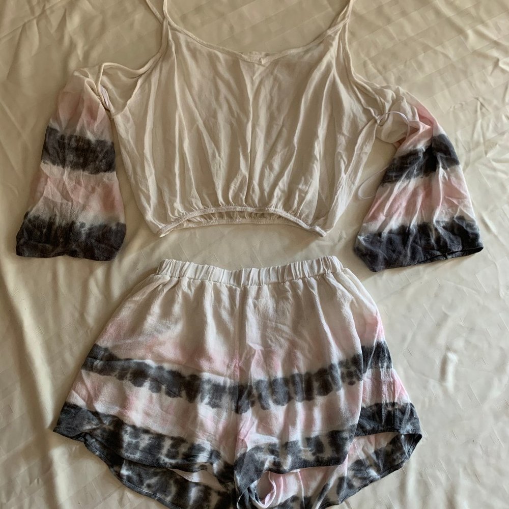 two piece romper